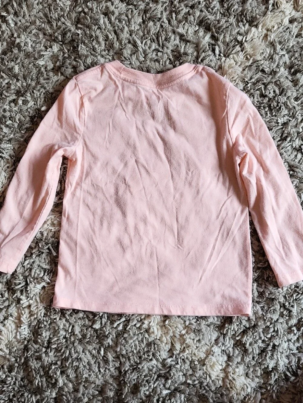 Cat & Jack Light Pink Unicorn Long Sleeve Tee